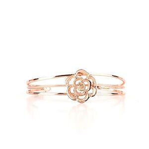 Paparazzi Rose Gold Floral Bracelet
